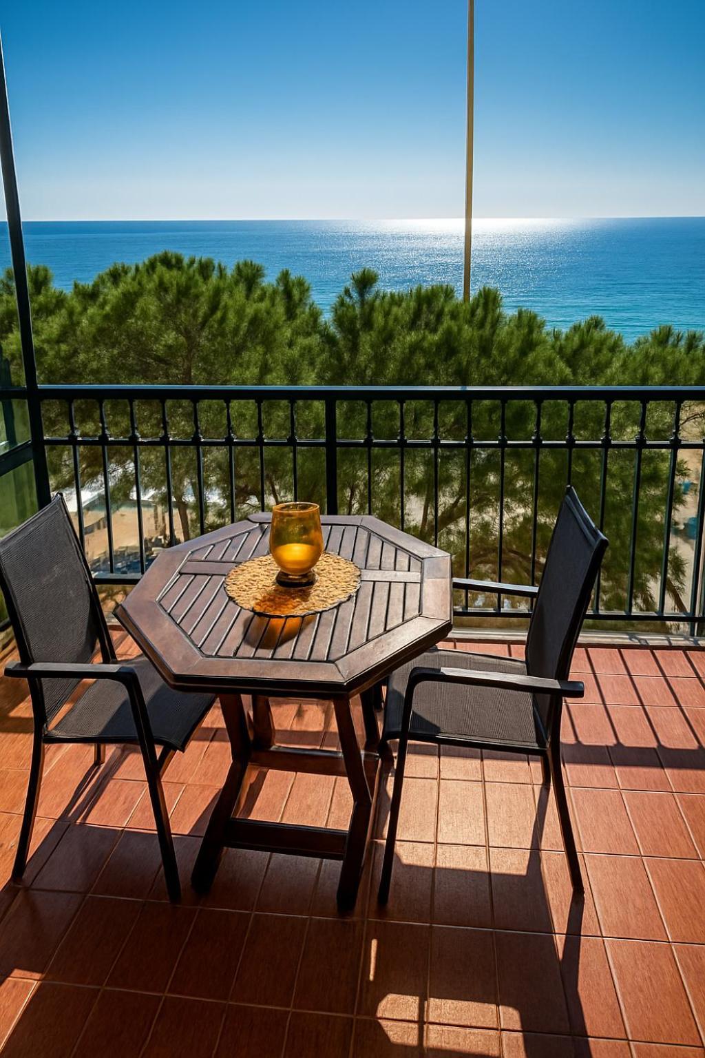 Encantador Piso En Primera Linea De Mar Platja d'Aro Luaran gambar